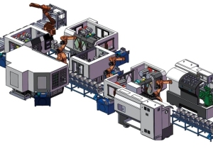 電機殼專機輸(shū)送流水線